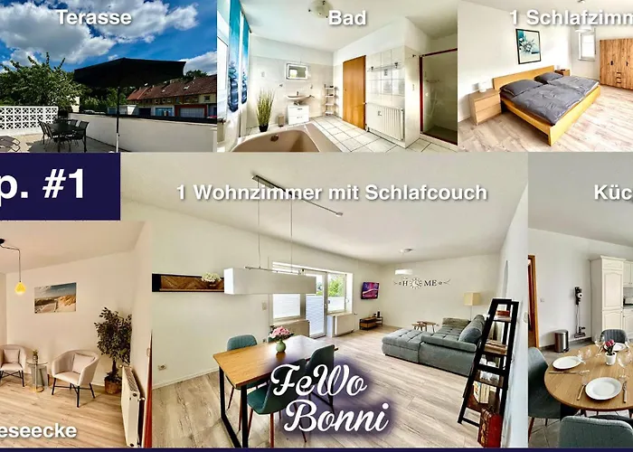 公寓 Grosse Comfort-ferienwohnungen Haus Bonni *